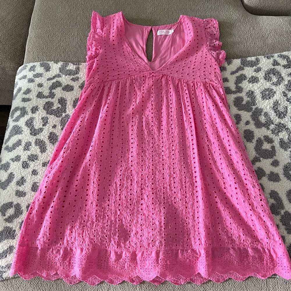 Pink Lily Romper